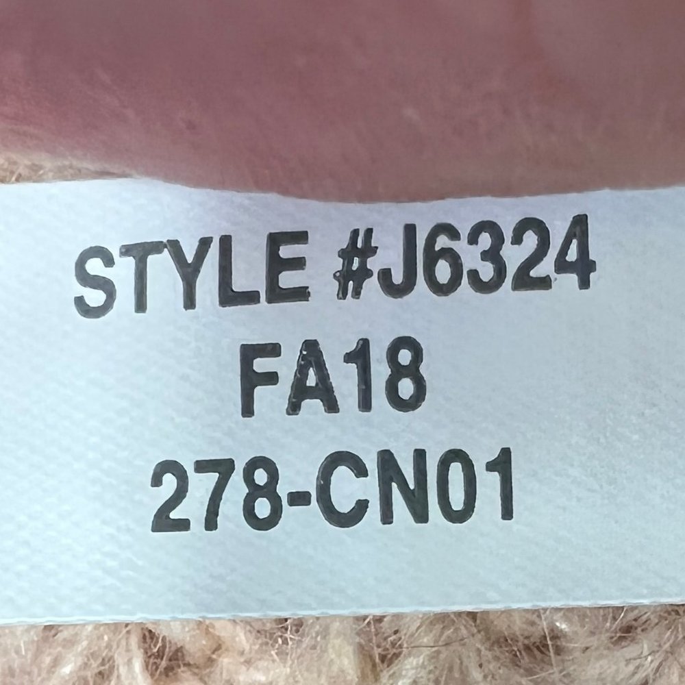 J. Crew Point Sur Light Pink Wool Mohair Blend Oversized Turtleneck Swea… - Picture 4 of 8